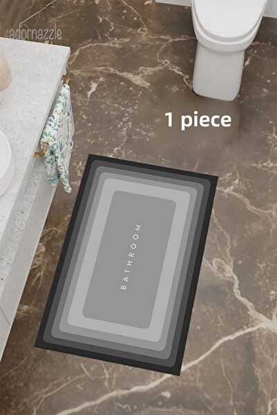 adornazzle Covoraș de baie magic absorbant apa |   Covoraș cu bază anti-alune...