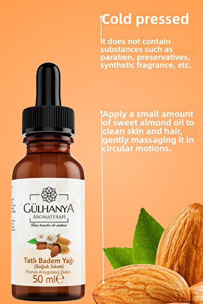 Gülhanya Aromaterapi Sweet Almond Oil 50ml