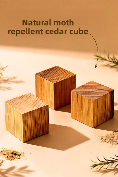 chamashir cleaning solutions مكعبات خشب الصندل الطبيعية لطرد الحشرات، عبوة من...