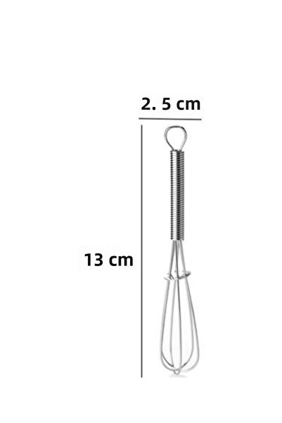 Ranüş Home 6-Piece Whisk-Shaped Teaspoon |   Stylish Teaspoon |   6 Teaspoons