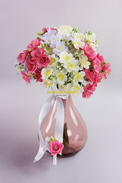 Yapay Çiçek Deposu Set de 2 buchete de mireasă Eternal Moment