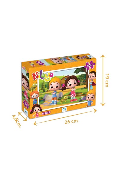CA Games Ni̇loya Puzzle 200 Pieces