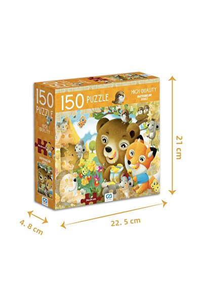 CA Games Animals Puzzle 150 Pieces