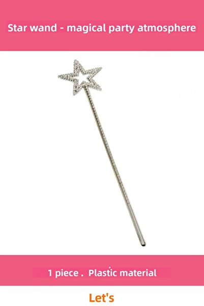 Letsii Colorful Magic Fairy Wand Star Wand