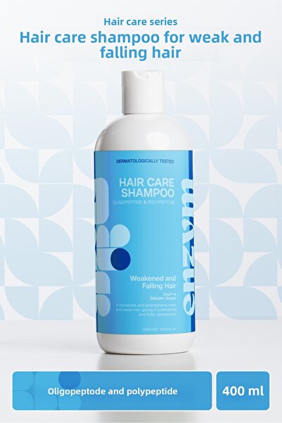 ENZYM COSMETICS شامبو العناية بالشعر للشعر الضعيف والمتقصف 400 مل (بروكابيل) ...