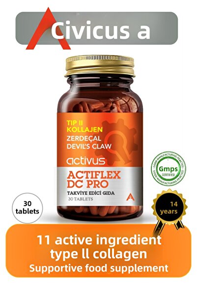 ACTİFLEX دي سي برو - تركيبة إم إس إم عالية الامتصاص + الكولاجين لدعم صحة المفاصل