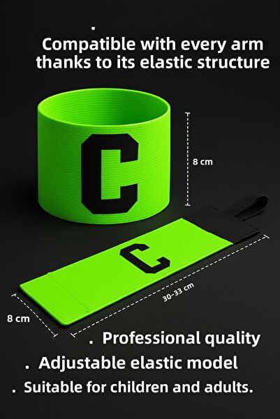 GAZELMANYA Green Professional Captainhood Pazubandı - Arm Band
