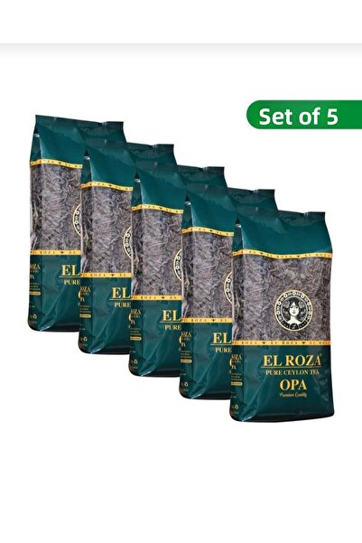 OPA El Roza Black Tea (Runaway Tea) 500Gr*5Pcs