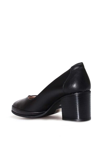 FAST STEP Pantofi de damă din piele naturală cu toc gros 889ZA5313