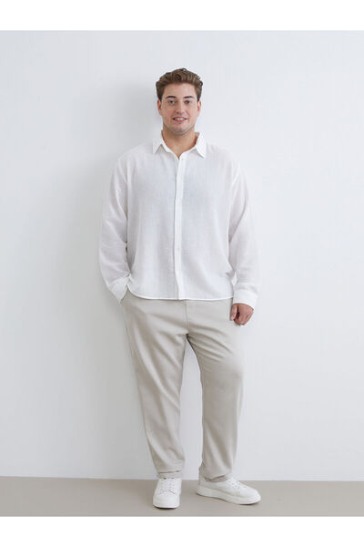 LC Waikiki Vizyon New Season Slim Fit Dobby Men's Trousers