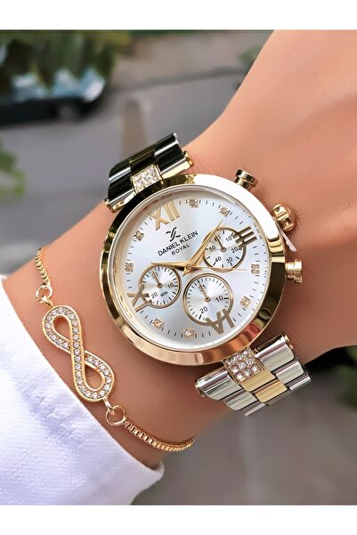 Daniel Klein Kadın Saat – Çelik Kordon | Bileklik Hediyeli | 2 Yıl Garantili