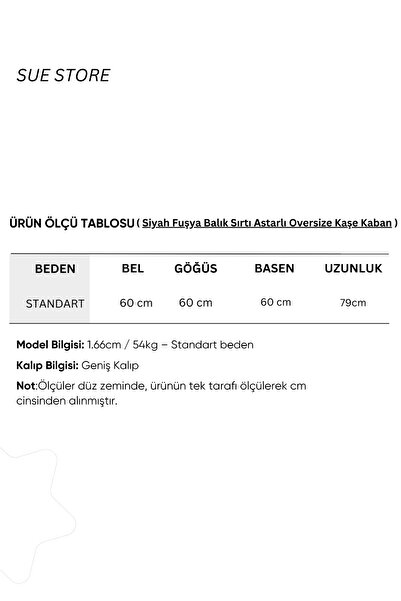 Sue Store Oversize kašmírový kabát s podšívkou z černé fuchsiové ryby