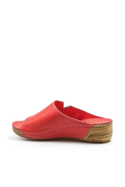 FAST STEP Genuine Leather Women's Flat Slippers 972Za211
