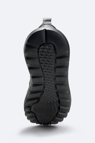 Avva Erkek Siyah %100 Deri Esnek Taban Hafif Casual Ayakkabı A52Y8018