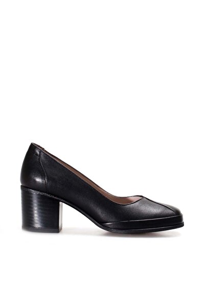 FAST STEP Pantofi de damă din piele naturală cu toc gros 889ZA5313