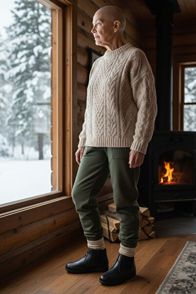 YA AY Konay Mother χειμερινές ορθοπεδικές ελαστικές μητρικές μπότες με φερμουάρ