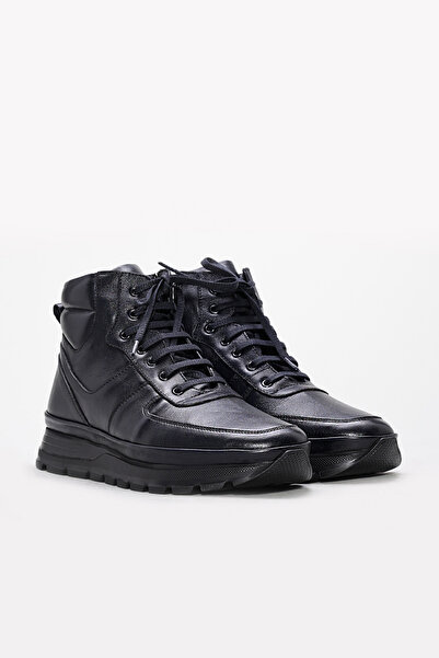 FAST STEP Genuine Leather Fur Men's Classic Boots 214Kma3252