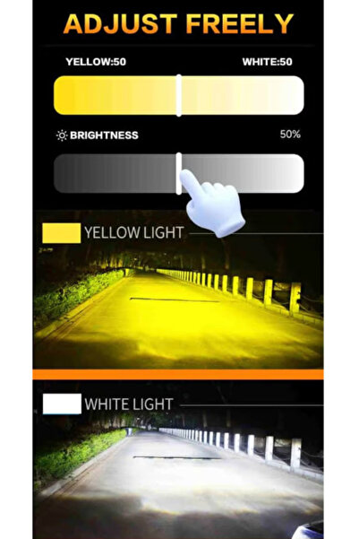 Ruan Set of 2 LED car bulbs K13 H11 canbus 210W 27000LM 6000K app control