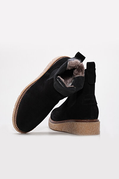 FAST STEP Жіночі класичні чоботи з натуральної шкіри з хутром 657KZA2501