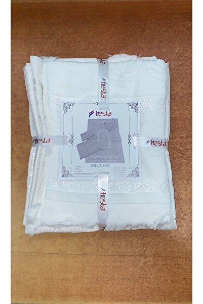 Fiesta Tekstil 4’lü Etamin İşlenecek Seccade Seti