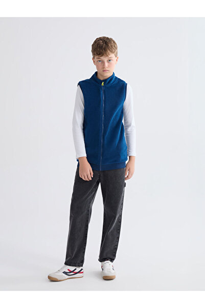 LC Waikiki Stand Collar Fleece Boys' Vest