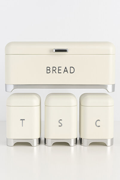 FODİS Luxury Enamel Bread Bowl + Spice Container