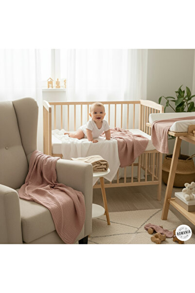 OEM Set de 3 scutece premium din muselină - pastel multifuncțional