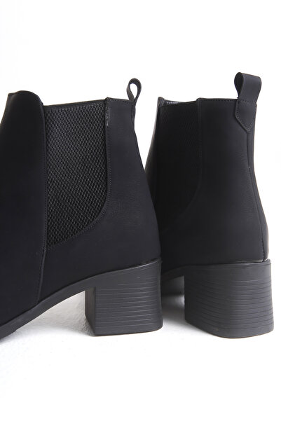 Riccon Tamnesra Kadın Bot 0012612 Mat Siyah