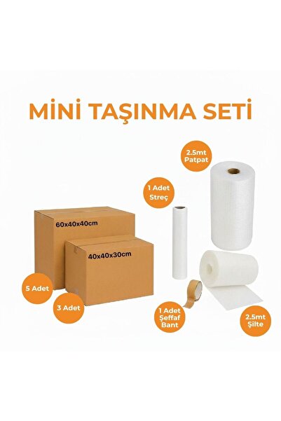 BOXMASTER-KOLİKAPINDA Mini Taşınma Seti-KOLİ-EŞYA-TAŞIMA-TAŞINMA KOLİSİ-ÇEYİZ...