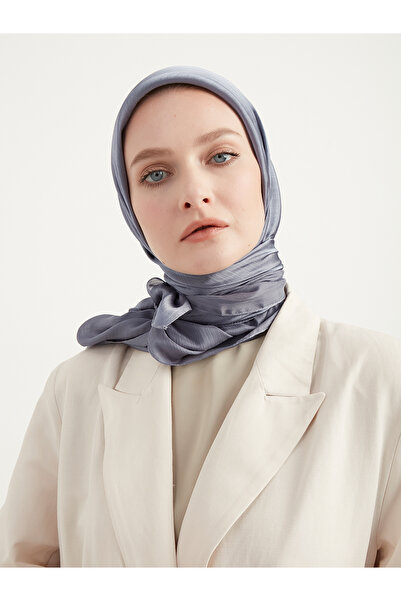 Şaless Hijab Femei Janjan Crinkle Rochie de seara Esarfa-bricheta- 100x100cm