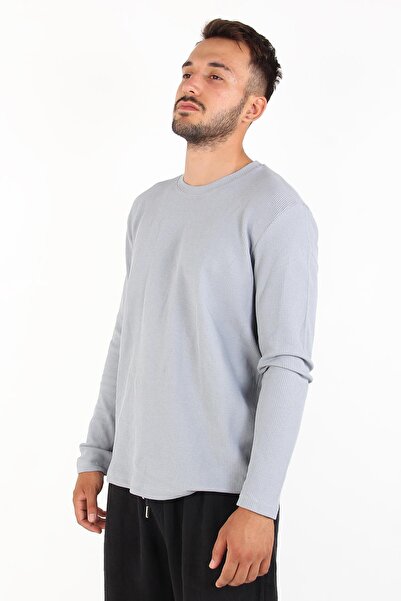 Mckanzie 5073-2 Waffle O Neck Sweat