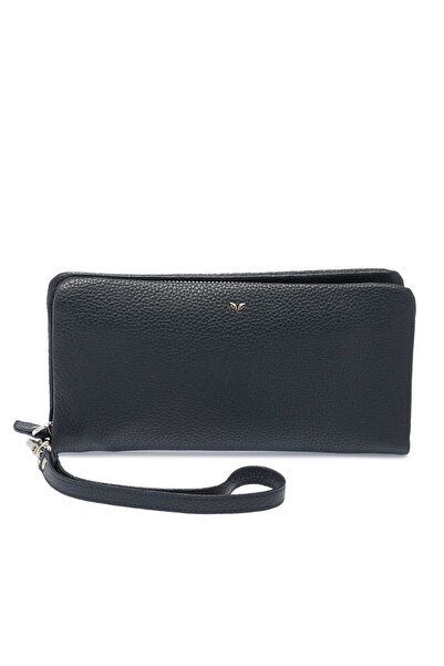 Tergan Lacivert Hakiki Deri Erkek El Çantası - S1PC00001603-X86