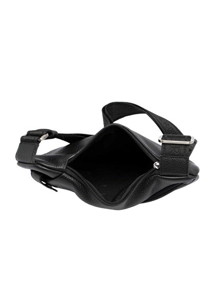 Tergan Black Genuine Leather Men's Crossbody Bag - S1Ac00021457-A6F