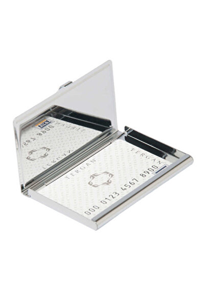 Tergan Red Genuine Leather Unisex Credit Card Holder - S1Kk00000195-C71