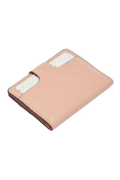 Tergan Powder Genuine Leather Unisex Credit Card Holder - S1Kk00001653-T40