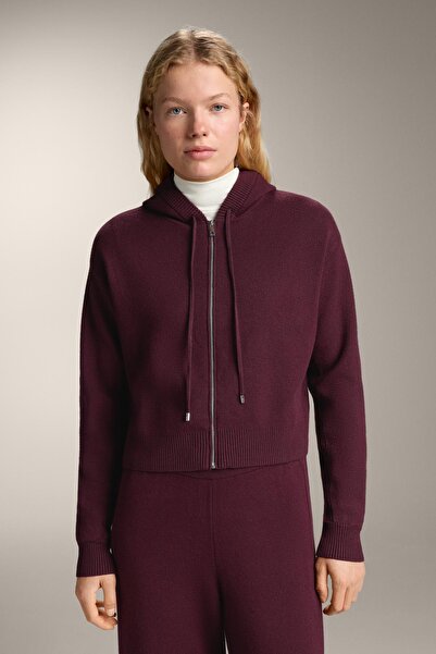 Oysho Hooded knit jacket