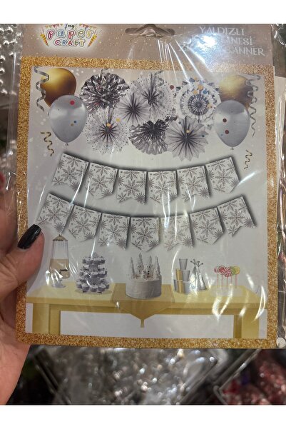 Deniz Party Store Uzar Ornament Anul Nou Fulg de Nea