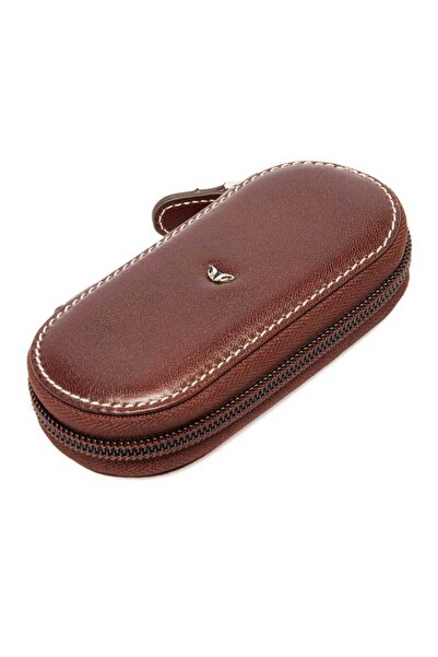 Tergan Taba Hakiki Deri Unisex Anahtarlık - S1AN00000096-A99