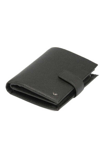 Tergan Siyah Hakiki Deri Erkek Cüzdan - S1CE00001577-A6F
