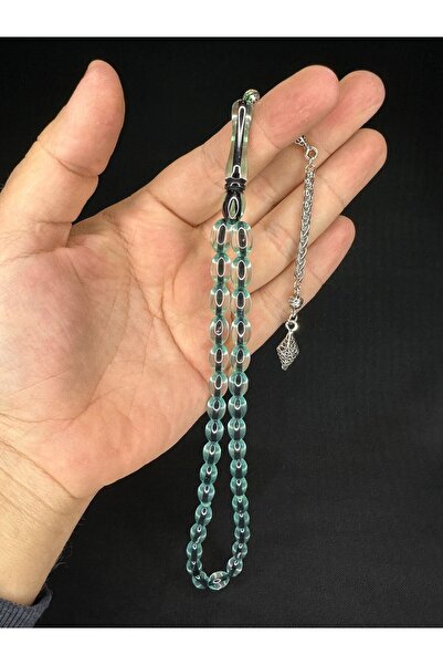 Anemore Collection مسحوق جزرة جزرة تركواز اللون قطع بيضاء 12 مم × 8 مم T-682