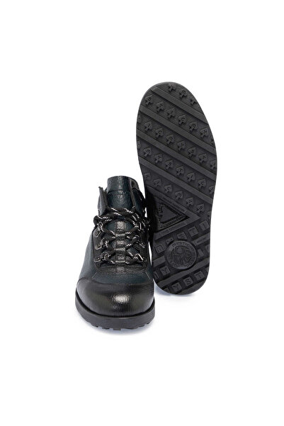Tergan Siyah Hakiki Deri Erkek Casual Bot - E23K1BT56502-T4T