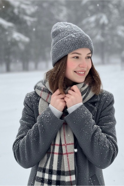 Makro Optik Premium Puffy Scarf Shawl