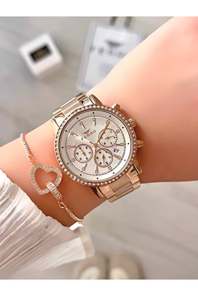 FERRO Women's Wristwatch - Original Product - Bracelet Gift - 3 Atm Waterproof