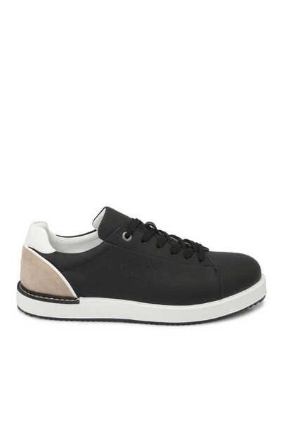 Tergan Siyah Hakiki Deri Erkek Sneaker - E24I1AY56700-A41