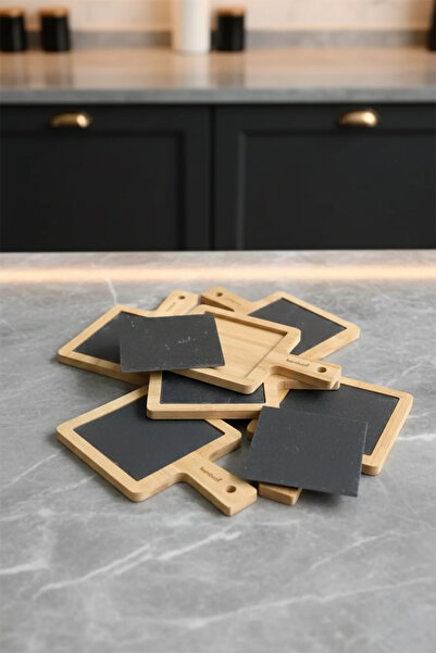 Bambum Taşev Lina Natural Stone 6-Piece Presentation Plate