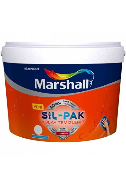 Marshall Sil-pak Leke Tutmaz Duvar Boyası 2.5 Lt Islak Kum