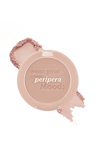 PERIPERA Pastel Tonlarda Sebum Dengeleyici Toz Allık PERIPERA Pure Blushed Sunshine Cheek (16 Acorn Beige)