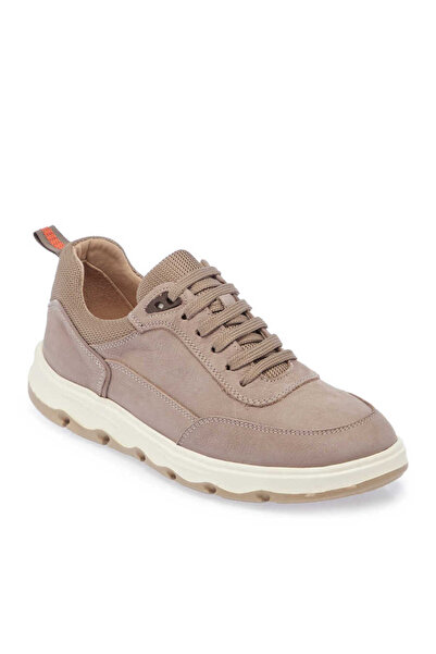 Tergan Vizon Hakiki Nubuk Deri Erkek Sneaker - E24I1AY56683-A65