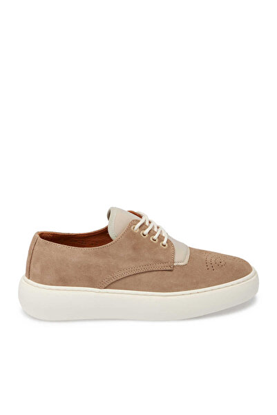 Tergan Vizon Hakiki Süet Deri Erkek Sneaker - E24I1AY56711-A02