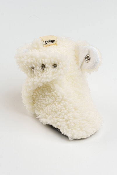 pufien Plush and Non-Knitting Baby Pants with Anti-Slip Soles